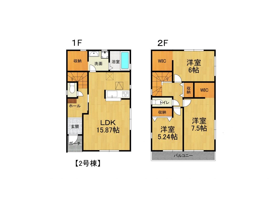 3LDK　枚方市小倉東町　2区画