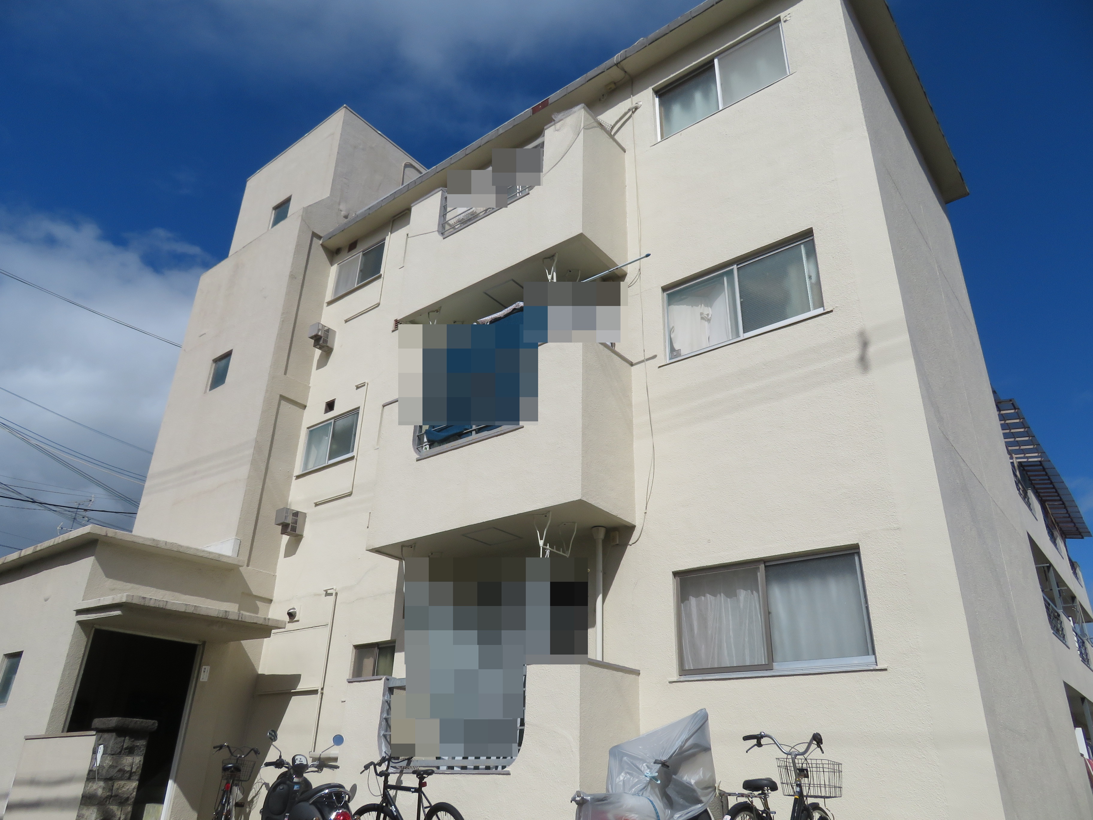 １LＤＫ<br/ >[楠葉コーポ　3階]-外観