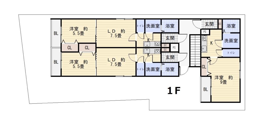 [収益　アパート1棟]<br />泉佐野市大宮町　Sun Garden大宮